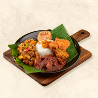 Nasi Sambal Goreng Sotong